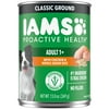 Iams Proactive Health Adult Soft Wet Dog Food Paté With Chicken & Whole Grain Rice, 13 Oz Can
