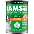 thumbnail image 1 of Iams Proactive Health Adult Soft Wet Dog Food Paté With Chicken & Whole Grain Rice, 13 Oz Can, 1 of 8