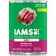 thumbnail image 1 of Iams Proactive Health Adult With Beef and Rice Pate Wet Dog Food, 13.0 oz. (Pack of 12), 1 of 6