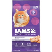 Iams Proactive Health Chicken Dry Cat Food For Kittens, 7 Lb Bag