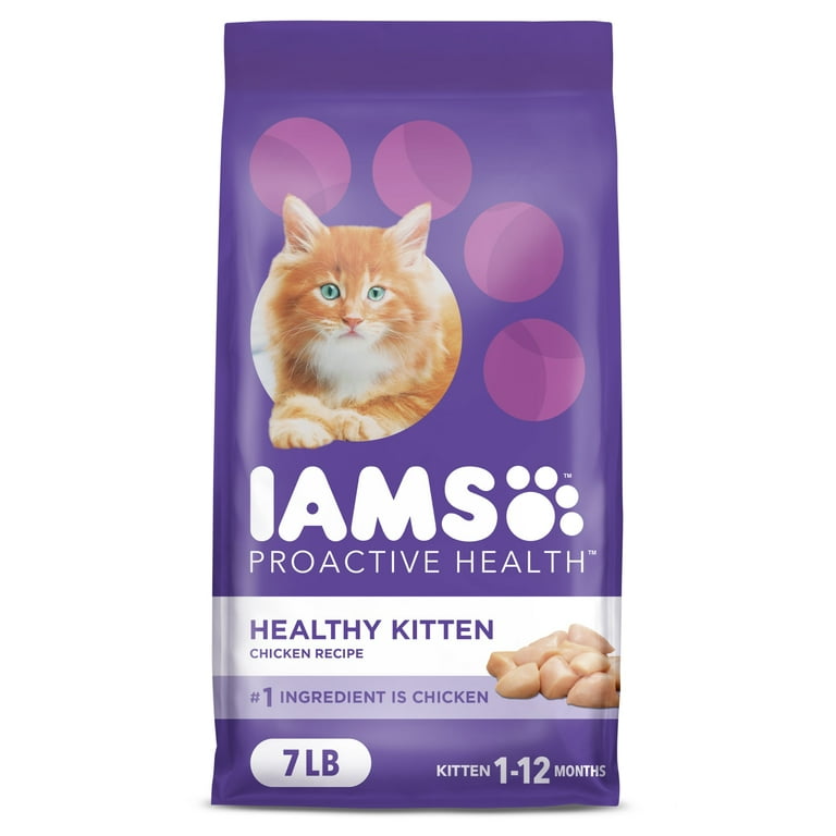 Iams ProActive Health Kitten Chicken Recipe Dry Cat Food