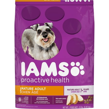 Iams Proactive Health Dry Dog Food, - Active Maturity Formula, 17.5Lb Bag