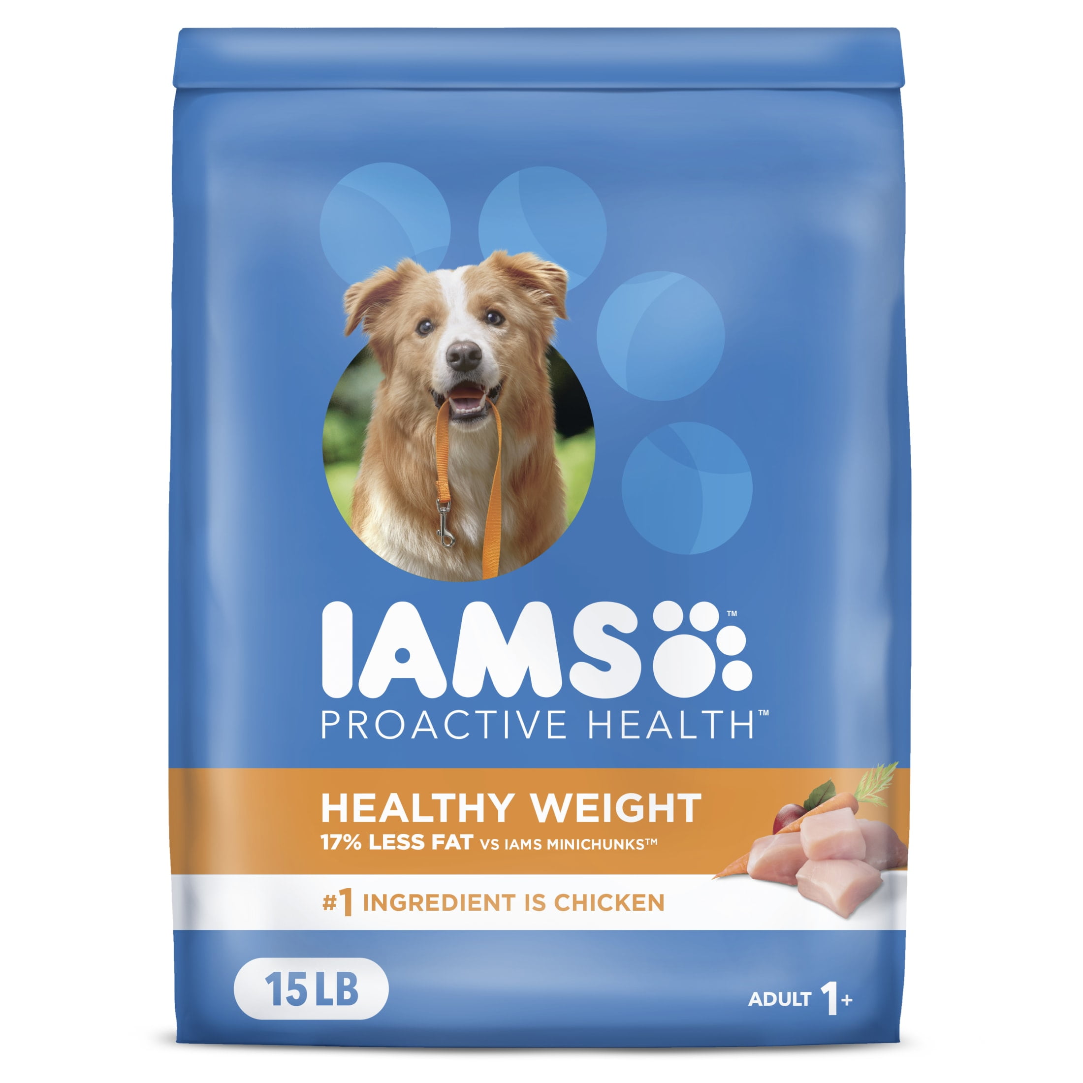 IAMS Healthy Weight Control Chicken Flavor Dry Dog Food - 15lbs