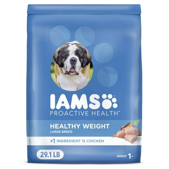 Iams Proactive Health Healthy Weight Chicken Dry Dog Food, 29.1 Lb Bag