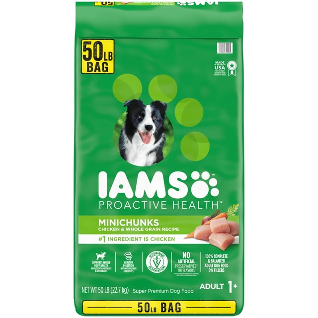 Iams Proactive Health Minichunks Adult Small Kibble Dry Dog Food With