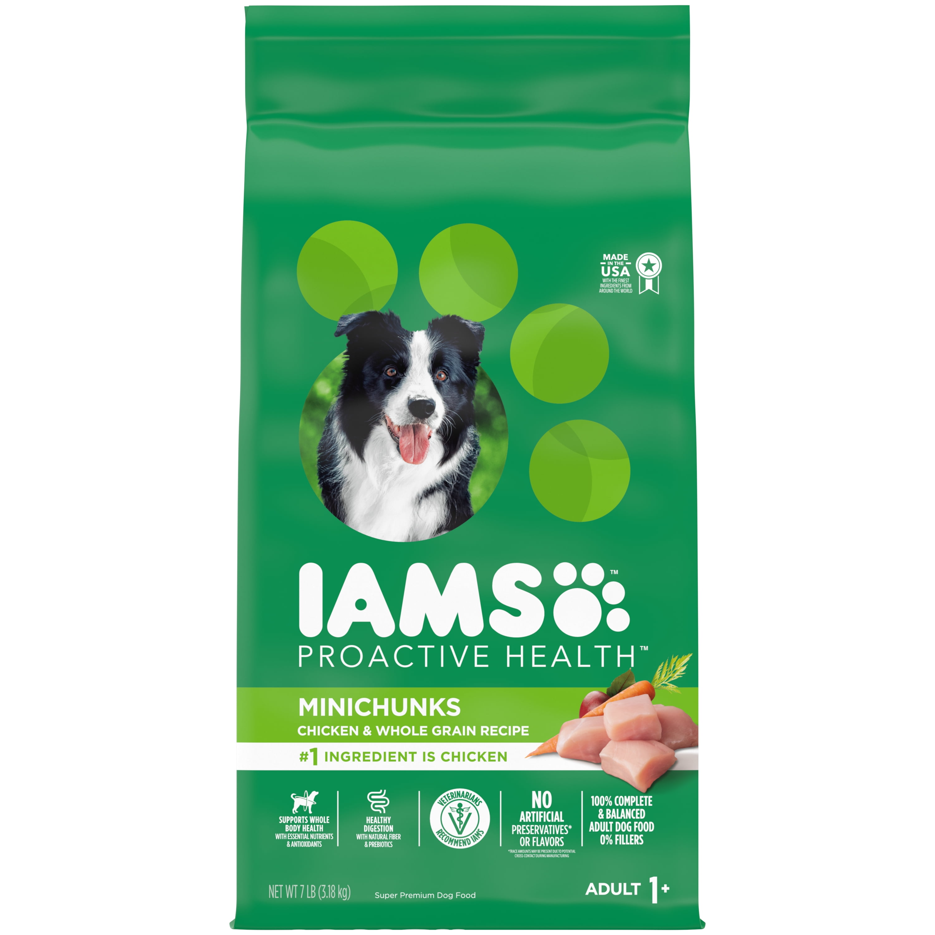 Iams Proactive Health Minichunks Adult Small Kibble Dry Dog Food With