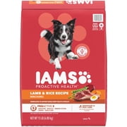 Iams Proactive Health Minichunks Dry Dog Food with Real Lamb & Rice, 15 lb. Bag