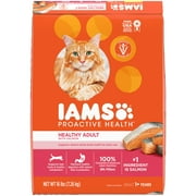 Iams Proactive Health Salmon Dry Cat Food, 16 Lb Bag