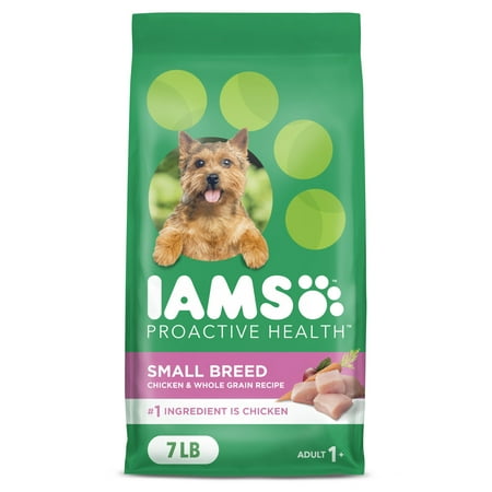 Iams Proactive Health Small Breed Adult Dry Dog Food With Real Chicken, 7 Lb Bag