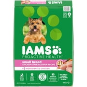 Iams Proactive Health Small Dog Food Dry Dog Food with Real Chicken, 15 lb Bag