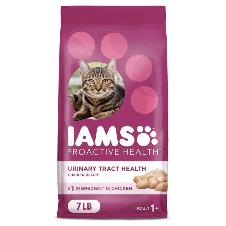 Iams Proactive Health Urinary Tract Formula 7 Lb. Chicken Flavor Adult Cat Food Iams Proactive Health Urinary Tract Formula 7 Lb. Chicken Flavor Adult Cat Food
