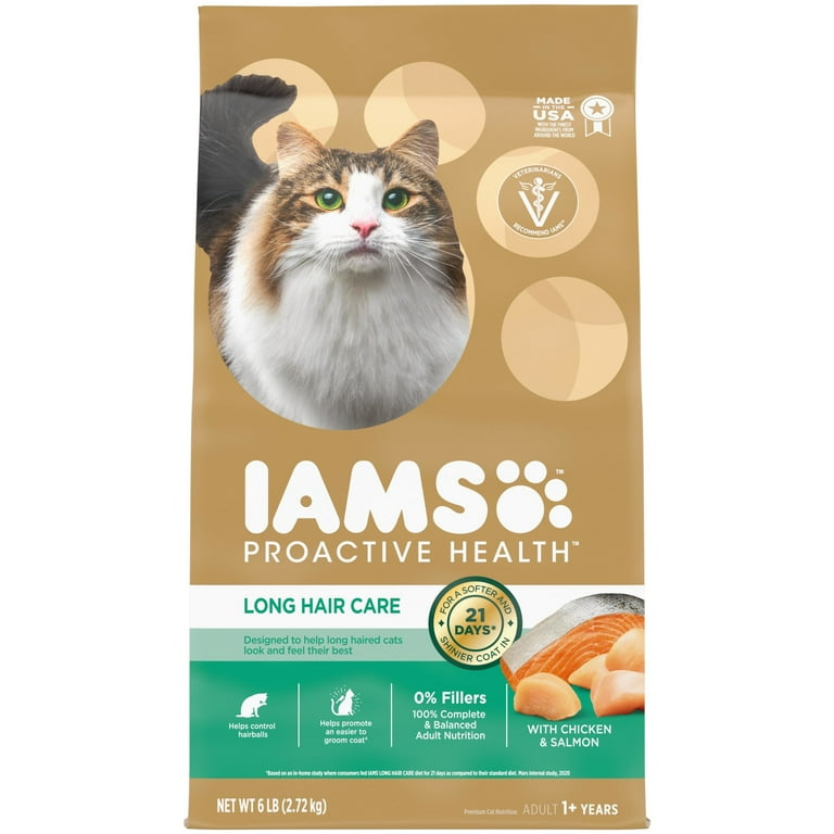 Wet Cat Food IAMS PROACTIVE HEALTH High Protein Adult Dry Cat Food