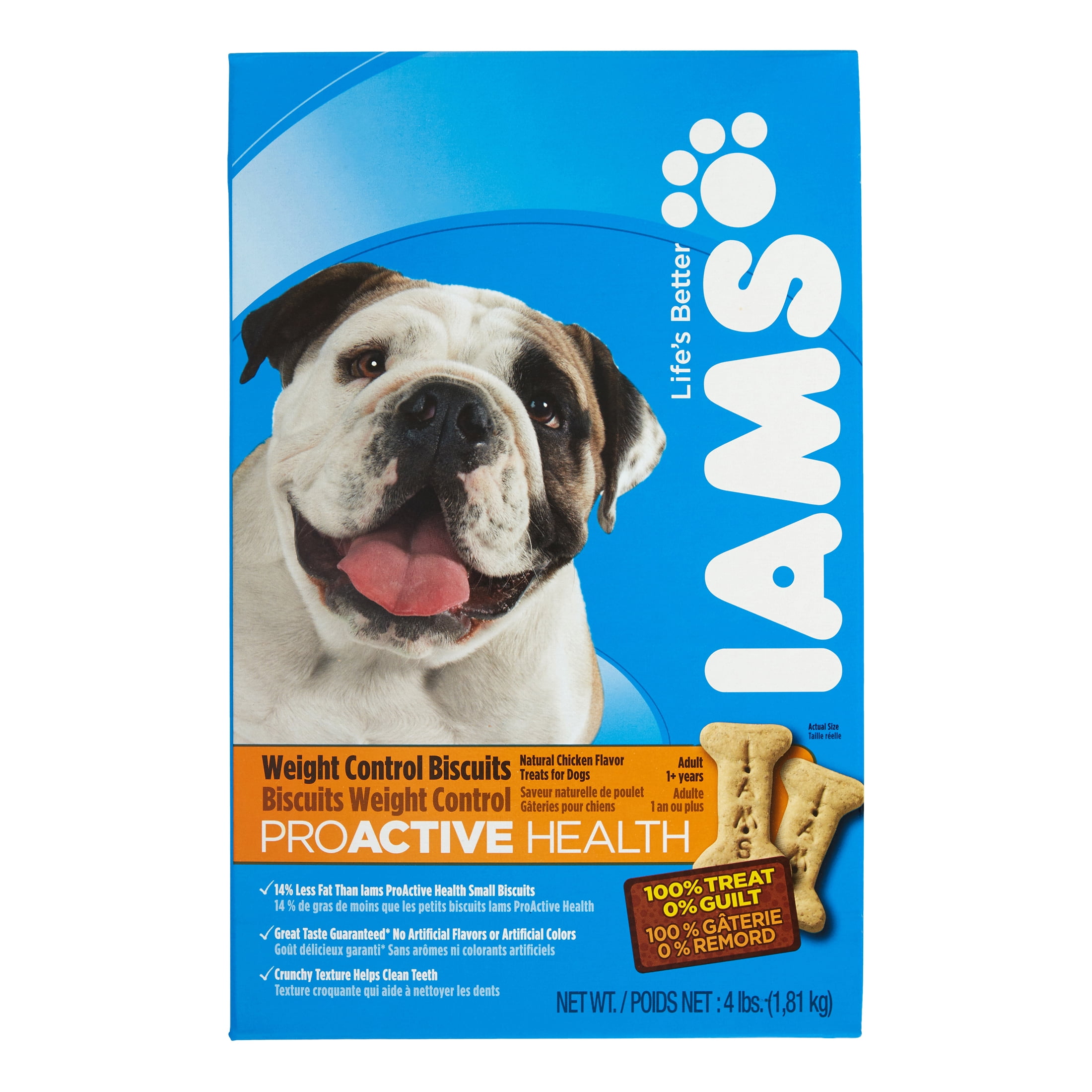 Iams proactive top health bulldog
