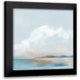 thumbnail image 1 of Ian C 12x12 Black Modern Framed Museum Art Print Titled - Everwich Lake II, 1 of 5