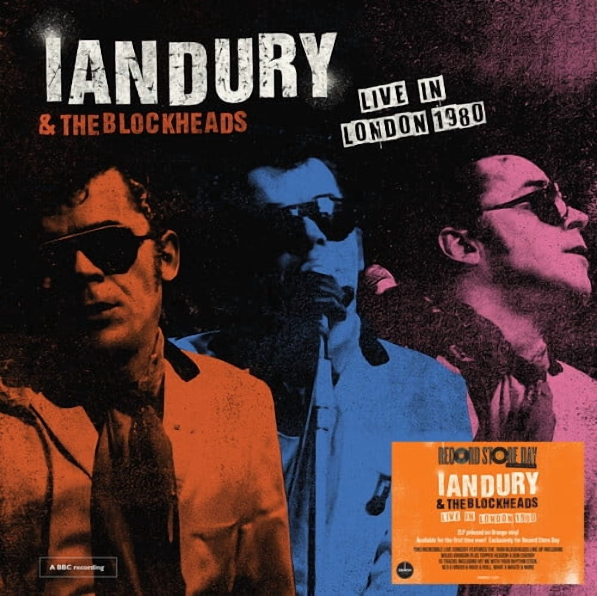 Ian Dury & the Blockheads - Live In London 1980 - Limited RSD 2026 Orange Colored Vinyl - Music & Performance