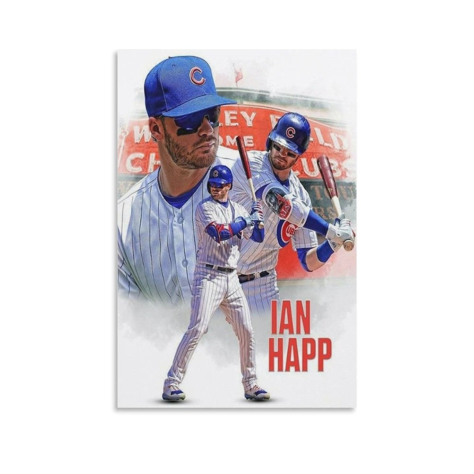 Ian Happ Baseball Sport Poster Picture Print Canvas Poster Wall Paint ...