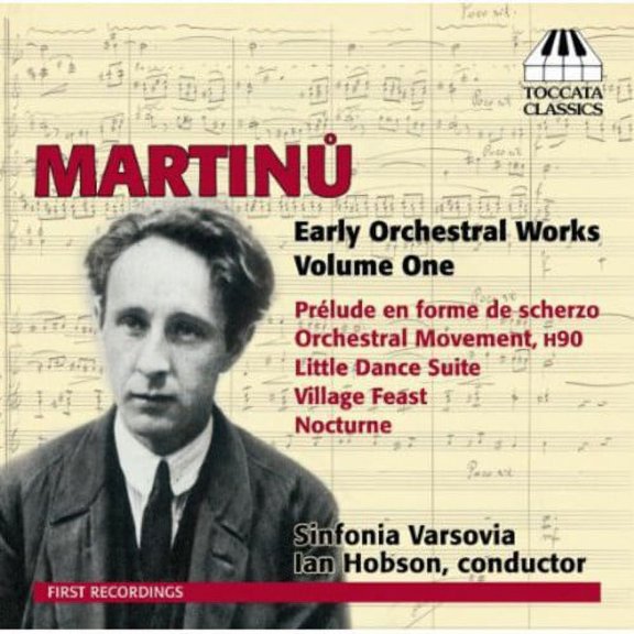Ian Hobson - Early Orchestral Works 1 - Music & Performance - CD