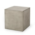thumbnail image 1 of Ian Outdoor Lightweight Concrete Side Table, Light Gray, 1 of 7