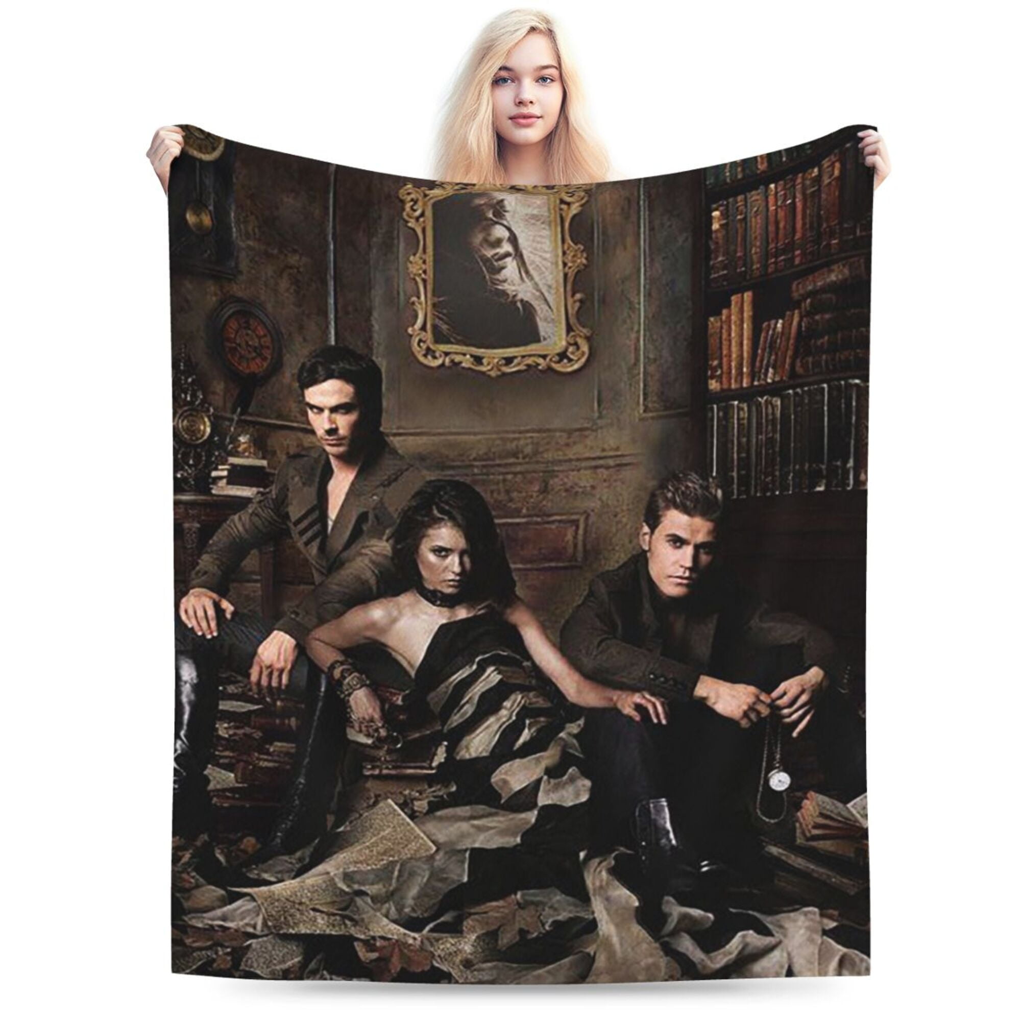 Ian Somerhalder Blanket Throw Bedding Room Decor Flannel Blankets for