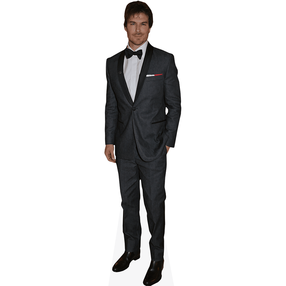 Ian Somerhalder (Bow Tie) Mini Cardboard Cutout Standee - Walmart.com