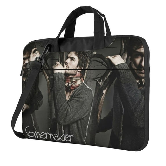 Ian Somerhalder Laptop Bag Shoulder Portable Laptop Case Sleeve Chromebook Notebook Messenger Briefcase Adjustable Handbag For Women & Men