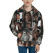 Ian Somerhalder Vampire Diaries Teen Sweatshirts Hoodies Youth Hooded Hoody Fashion Zipper Coat For Boys And Girls
