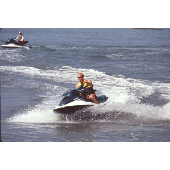 Ian Ziering On Jet Ski Photo Print (8 x 10) - Item # CPA1490