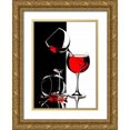 thumbnail image 1 of Ianeva, Aida 11x14 Gold Ornate Wood Framed with Double Matting Museum Art Print Titled - Unstable Equilibrium, 1 of 4