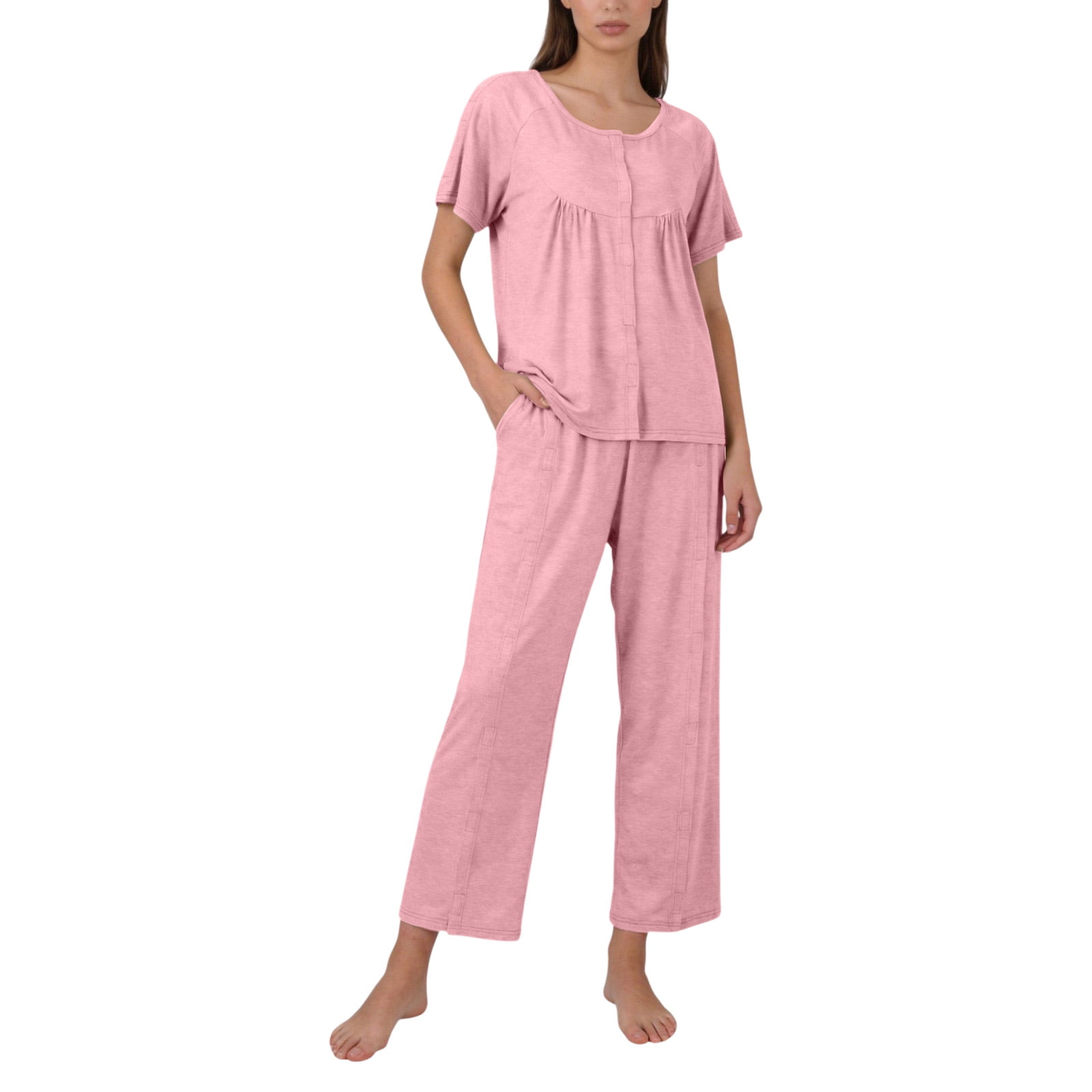 Torn Pyjamas Iaqnaocc Pajamas for Women and Men Bedridden Patient Clothing Unisex ...