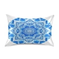 thumbnail image 1 of Iauyy 20x30in Silk-Smooth Satin Pillowcase, Gentle on Hair and Skin, Luxuriously Soft Pillowcase with Envelope Closure, Wrinkle Fade Indian Patterns, 1 of 9
