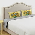 thumbnail image 1 of Iauyy 20x40in Silk-Smooth Satin Pillowcase, Gentle on Hair and Skin, Luxuriously Soft Pillowcase with Envelope Closure, Wrinkle Fade Blue Hydrangea, 1 of 8