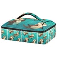 thumbnail image 1 of Iauyy Casserole Carrier for Hot Food Insulated Casserole Travel Carry Bag with Lid Food Warmer Bag for Party/Picnic,Cute Otter, 1 of 7