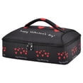 thumbnail image 1 of Iauyy Casserole Carrier for Hot Food Insulated Casserole Travel Carry Bag with Lid Food Warmer Bag for Party/Picnic,Cute and Simple, 1 of 7