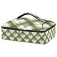thumbnail image 1 of Iauyy Casserole Carrier for Hot Food Insulated Casserole Travel Carry Bag with Lid Food Warmer Bag for Party/Picnic,Green and Yellow Elements, 1 of 7