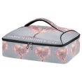 thumbnail image 1 of Iauyy Casserole Carrier for Hot Food Insulated Casserole Travel Carry Bag with Lid Food Warmer Bag for Party/Picnic,Heart-shaped Fireworks, 1 of 7