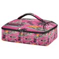 thumbnail image 1 of Iauyy Casserole Carrier for Hot Food Insulated Casserole Travel Carry Bag with Lid Food Warmer Bag for Party/Picnic,Island Pattern, 1 of 7
