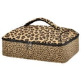 thumbnail image 1 of Iauyy Casserole Carrier for Hot Food Insulated Casserole Travel Carry Bag with Lid Food Warmer Bag for Party/Picnic,Leopard Print Pattern, 1 of 7