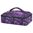 thumbnail image 1 of Iauyy Casserole Carrier for Hot Food Insulated Casserole Travel Carry Bag with Lid Food Warmer Bag for Party/Picnic,Purple Artistic Style, 1 of 7