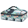 thumbnail image 1 of Iauyy Casserole Carrier for Hot Food Insulated Casserole Travel Carry Bag with Lid Food Warmer Bag for Party/Picnic,Rainbow Magic, 1 of 7