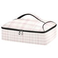 thumbnail image 1 of Iauyy Casserole Carrier for Hot Food Insulated Casserole Travel Carry Bag with Lid Food Warmer Bag for Party/Picnic,Solid-colored Checkered Pattern, 1 of 7