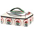 thumbnail image 1 of Iauyy Casserole Carrier for Hot Food Insulated Casserole Travel Carry Bag with Lid Food Warmer Bag for Party/Picnic,Two Palm Trees, 1 of 7