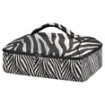 thumbnail image 1 of Iauyy Casserole Carrier for Hot Food Insulated Casserole Travel Carry Bag with Lid Food Warmer Bag for Party/Picnic,Zebra Pattern, 1 of 7