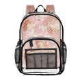 thumbnail image 1 of Iauyy Clear Backpack Heavy Duty PVC Transparent Backpack for College Workplace, Gradual-shape Shells, 1 of 8