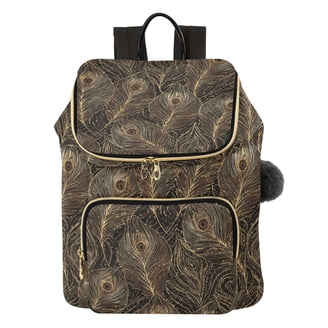 2PC Leather Backpack with Mini Purse for Women Anti-theft  display picture 3