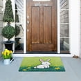 thumbnail image 1 of Iauyy Doormat Outdoor Indoor Non-Slip Washable Welcome Mat,Low-Profile 32x20in Door Mat for Pet Mat Front Back Door and Entryway,Rabbits on The Grassland, 1 of 7