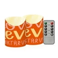 thumbnail image 1 of Iauyy Flameless Candles Battery Operated LED Pillar Candles with Remote and Timer, Childish Curiosity Set of 2 （S), 1 of 8