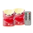 thumbnail image 1 of Iauyy Flameless Candles Battery Operated LED Pillar Candles with Remote and Timer, Gradual Color Transition Set of 2 （S), 1 of 8