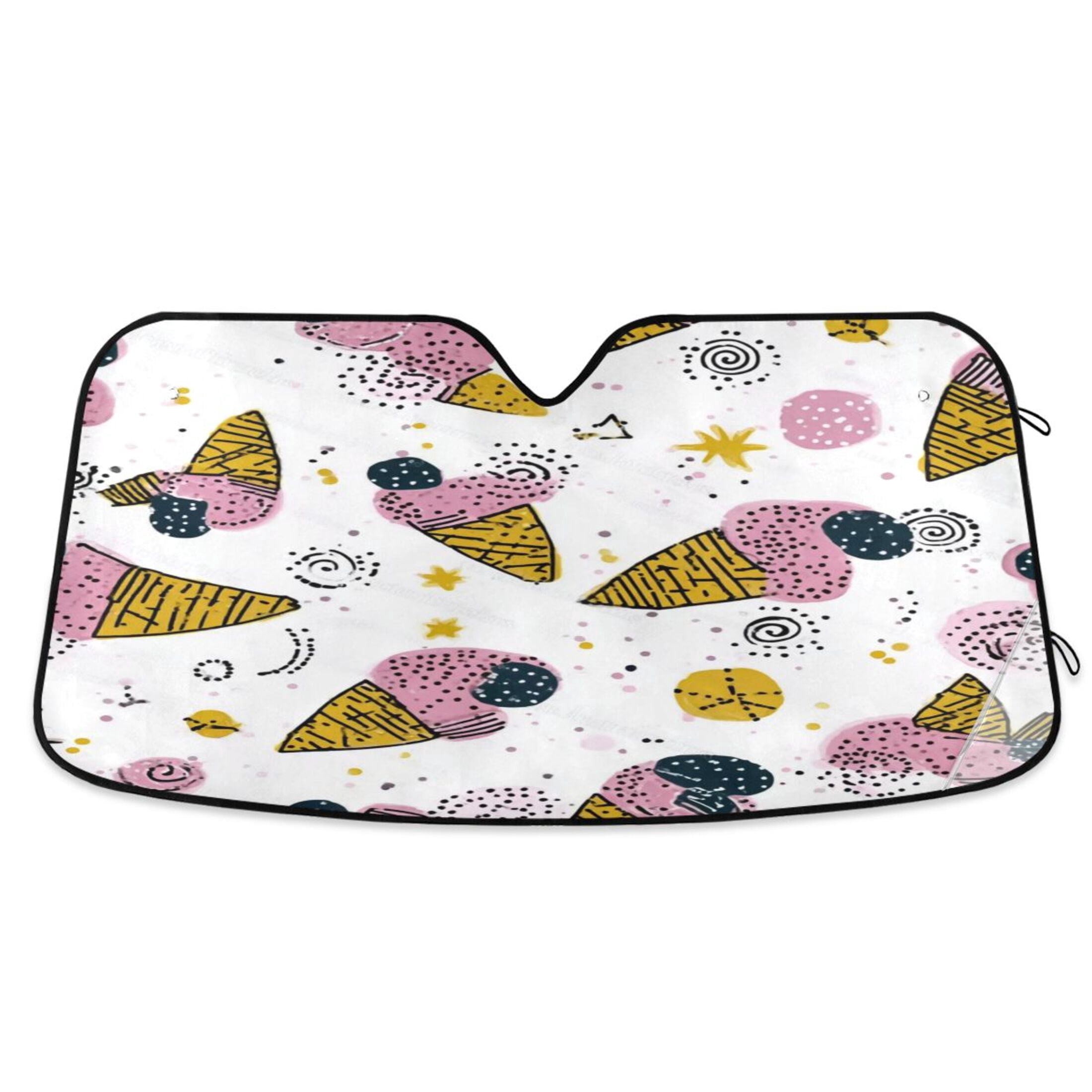 Iauyy Front Windshield Shade, Foldable Sunshade for Car SUV-Blocks UV ...