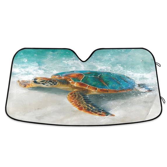 Iauyy Front Windshield Shade, Foldable Sunshade for Car SUV-Blocks UV ...