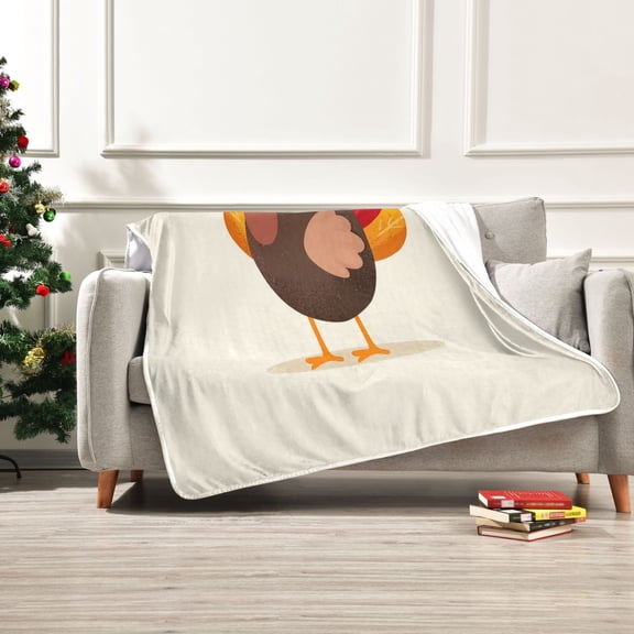 Iauyy Full-length Portrait Blanket ,Arctic Wool Throw Blankets All Season Bed Blanket for Couch Sofa Decoration Christmas Gifts 50x60 in